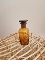 Apothekers flesje bruin vintage brocante, Ophalen of Verzenden, Zo goed als nieuw