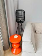 Zwarte Staande Lamp - Kwantum, Huis en Inrichting, Lampen | Vloerlampen, Ophalen of Verzenden, Zo goed als nieuw, Metaal, 150 tot 200 cm