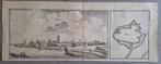 Originele kopergravure stdsaanziecht Tiel uit 1659, Verzenden