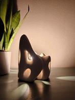 Brutalistische tufstenen sculptuur met lichtfunctie, Ophalen of Verzenden