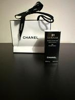 Chanel luxe lipstick 31 Le Rouge, nieuw en ongebruikt., Ophalen of Verzenden, Zo goed als nieuw, Rood, Lippen