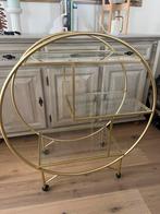 Bar cart, Huis en Inrichting, Tafels | Sidetables, Ophalen, 50 tot 100 cm, Zo goed als nieuw, 25 tot 50 cm