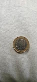 1 euromunt Spanje  jaartal 2000, Ophalen of Verzenden, Spanje, 1 euro, Losse munt