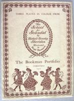 The School for Scandal 1911 Bookman Portfolio Sheridan (ill), Antiek en Kunst, Ophalen of Verzenden