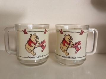 Disney Winnie de Poeh The Pooh Theeglazen Bekers beschikbaar voor biedingen