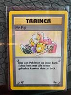 1e editie Trainer Mr.Fuji, Hobby en Vrije tijd, Verzamelkaartspellen | Pokémon, Ophalen of Verzenden, Zo goed als nieuw, Losse kaart