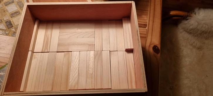 BBLOCKS bouwplankjes, Kinderen en Baby's, Speelgoed | Houten speelgoed, Zo goed als nieuw, Overige typen, Ophalen of Verzenden