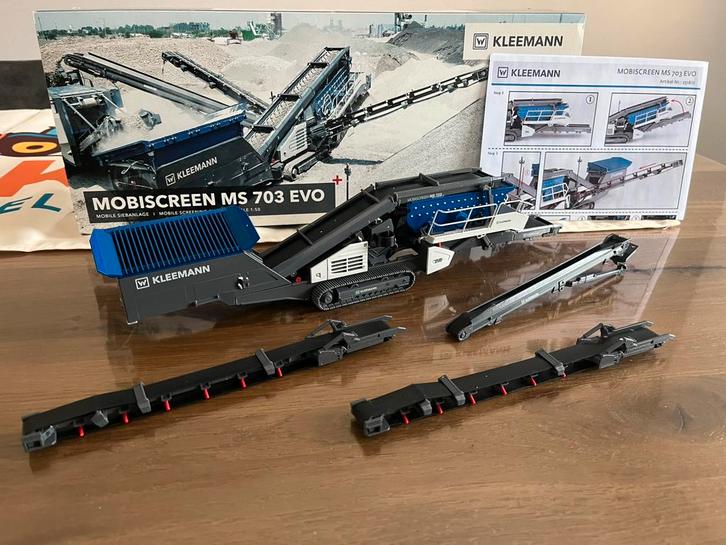 Kleemann MS 703 EVO vlakdekzeef Conrad 2518 Nieuw, Hobby en Vrije tijd, Modelauto's | 1:50, Nieuw, Hijskraan, Tractor of Landbouw