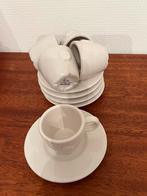 DE Mosa Espresso Kop en Schotels - 5 stuks, Ophalen of Verzenden, Zo goed als nieuw, Effen, Kop(pen) en/of Schotel(s)