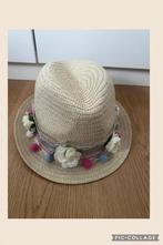 Leuke Ibiza hoed met bloemen, Kleding | Dames, Hoeden en Petten, Ophalen of Verzenden, Zo goed als nieuw, One size fits all, Hoed