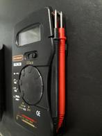 Multimeter Skandia in leren etui met boekje, Doe-het-zelf en Verbouw, Meetapparatuur, Ophalen of Verzenden, Zo goed als nieuw