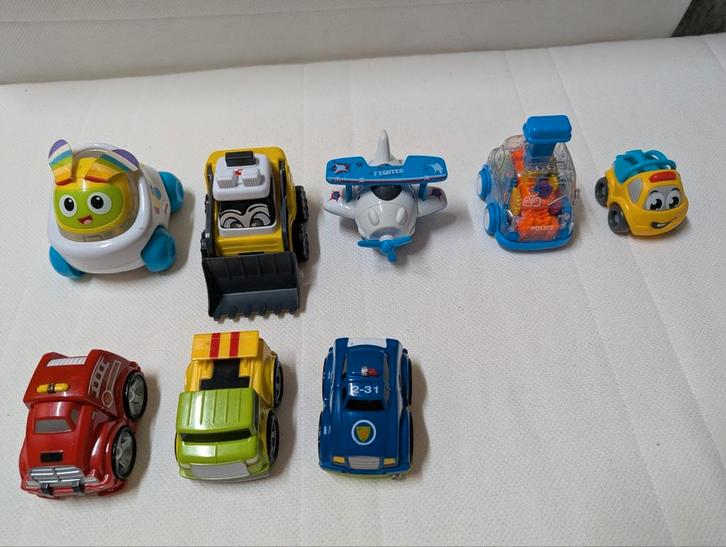 8x peuter auto's - simpel en robuust en groot, Kinderen en Baby's, Speelgoed | Vtech, Zo goed als nieuw, Ophalen of Verzenden