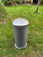 Grijze pedaalemmer 30L, Ophalen, Overige materialen, Gebruikt, Met pedaal