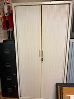 Metalen roldeurkast – 140 cm hoog, Ophalen, 100 tot 150 cm, Zo goed als nieuw, Met slot