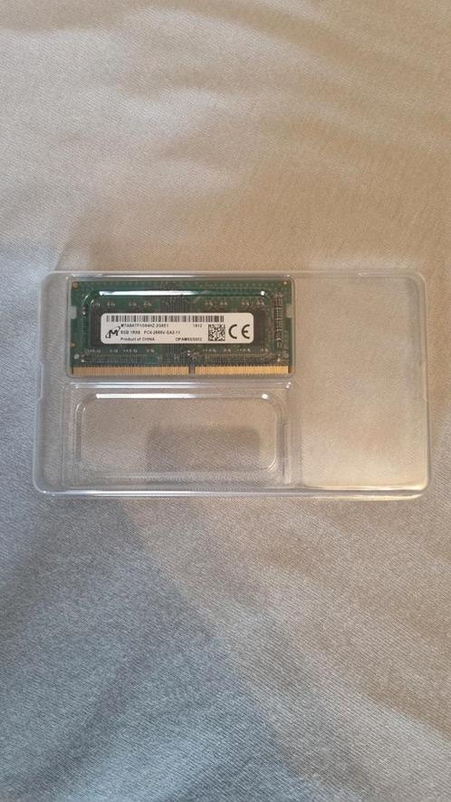 1x 8GB DDR4 SODIMM RAM (Micron), Computers en Software, RAM geheugen, Zo goed als nieuw, Laptop, DDR4, Ophalen of Verzenden