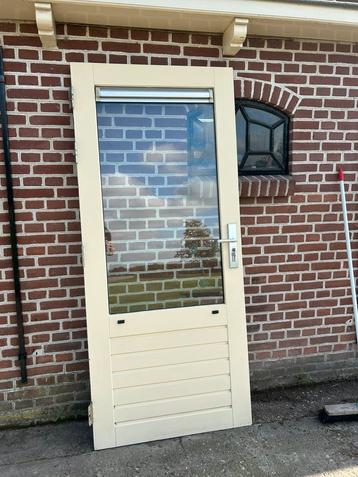 Hardhouten achterdeur 87,5x201,3cm. beschikbaar voor biedingen