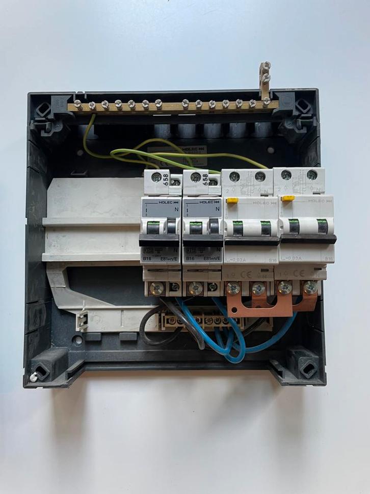 Meterkast Holec HH - 2018, Doe-het-zelf en Verbouw, Elektra en Kabels, Gebruikt, Overige typen, Ophalen of Verzenden