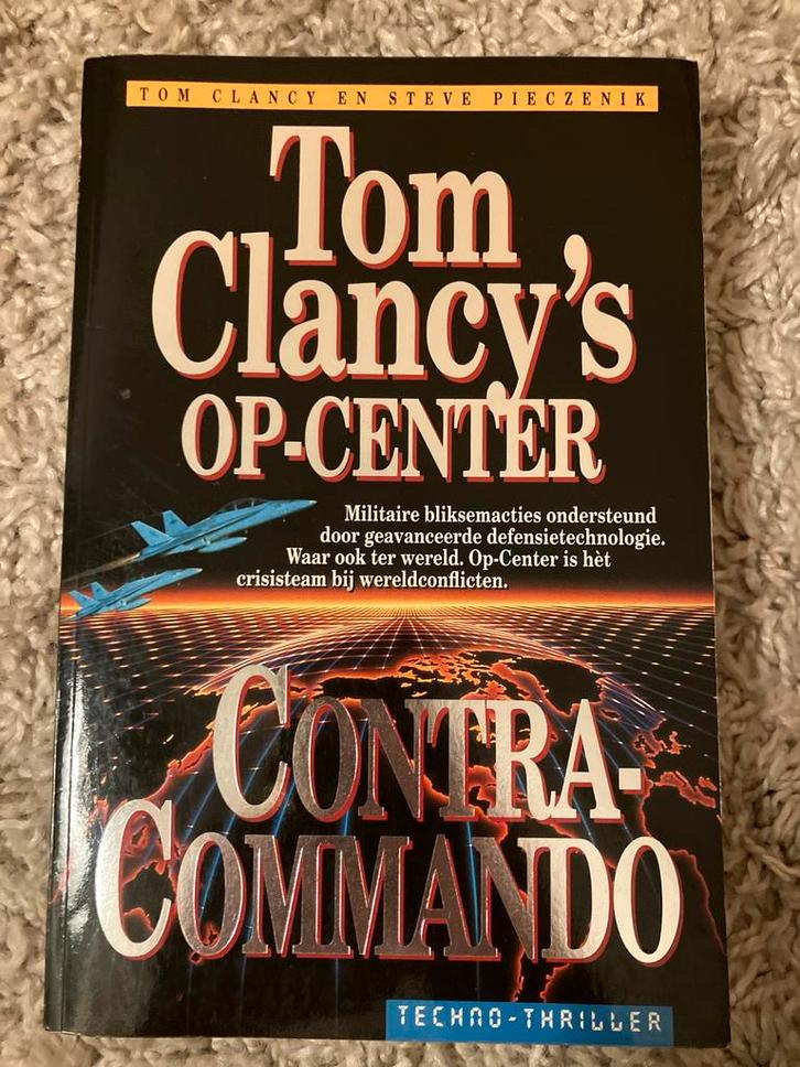 Tom Clancy's OP-CENTER: Contra-Commando, Boeken, Thrillers, Gelezen, Nederland, Ophalen of Verzenden