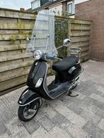 Vespa LX50 4 takt blauw kenteken, Maximaal 25 km/u, Vespa LX, Benzine, Gebruikt