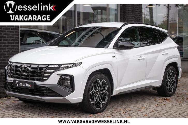 Hyundai Tucson 1.6 T-GDI PHEV N Line 4WD - Apple cp/Android, Auto's, Hyundai, Bedrijf, Te koop, Tucson, 360° camera, 4x4, ABS