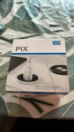 Pix stopcontact zwart nieuw in doos 926.001, Ophalen of Verzenden, Nieuw, Stopcontact