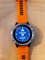 Garmin Fenix 5 saffier plus (gpsinruil-nr 70), Zwart, Info@gpsinruil.nl, Ophalen of Verzenden, Zo goed als nieuw