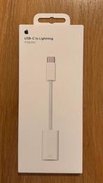 Apple USB-C to lightning adapter, nieuw in doos, Ophalen of Verzenden, Nieuw, Overige typen, Apple iPhone