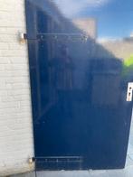 Blauwe Garagedeur - Gebruikt, Ophalen, Gebruikt, 80 tot 100 cm, Garagedeur