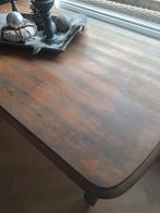 Houten Tafel met Gedraaide Poten, Antiek en Kunst, Ophalen of Verzenden