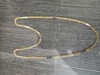 14 k gouden platte koningsketting 30,2 gram 69 cm, Sieraden, Tassen en Uiterlijk, Kettingen, Ophalen of Verzenden, Nieuw, Goud