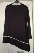 Zwarte top met glitter maat 44/46, Kleding | Dames, Tops, Zwart, Maat 42/44 (L), Ophalen of Verzenden, Zo goed als nieuw