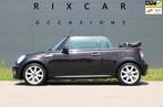 Mini Cooper Cabrio 1.6 Cooper Highgate Xenon Leder, Auto's, Mini, Euro 5, Gebruikt, Zwart, 4 cilinders