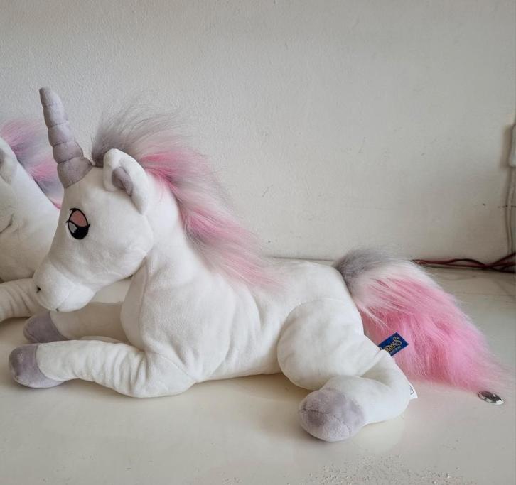 Orig. Efteling, EENHOORN SYMBOLICA, 40cm, label, Inwst!, Kinderen en Baby's, Speelgoed | Knuffels en Pluche, Zo goed als nieuw