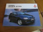 Nieuw instructieboek Mitsubishi Space Star 2002, Ophalen of Verzenden