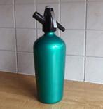 Heimsyphon vintage siphon metallic groen spuitwaterfles, Gebruikt, Ophalen of Verzenden