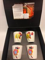 Nieuwe set van 4 Limited Edition bekers Derk Wessels (2015), Huis en Inrichting, Ophalen of Verzenden, Nieuw