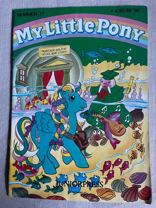 Vintage My Little Pony tijdschrift nummer 17 1990, Kinderen en Baby's, Speelgoed | My Little Pony, Ophalen of Verzenden