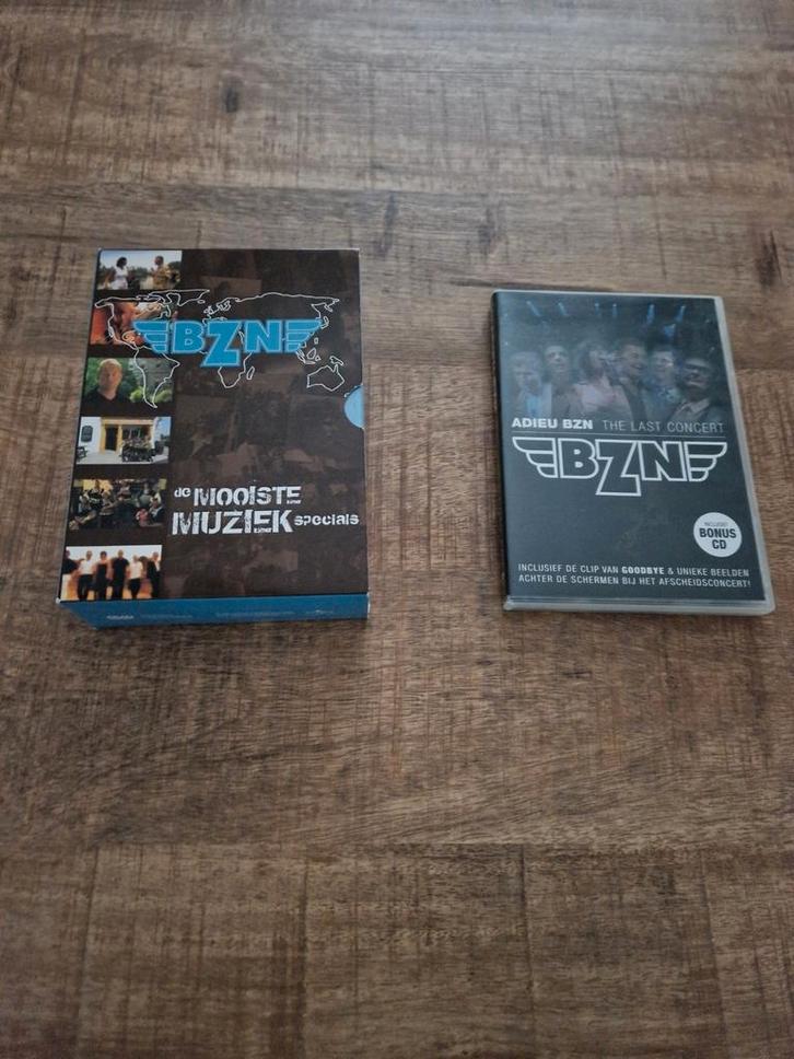 BZN mooiste muziek specials en Adieu BZN last concert, Cd's en Dvd's, Dvd's | Muziek en Concerten, Zo goed als nieuw, Muziek en Concerten