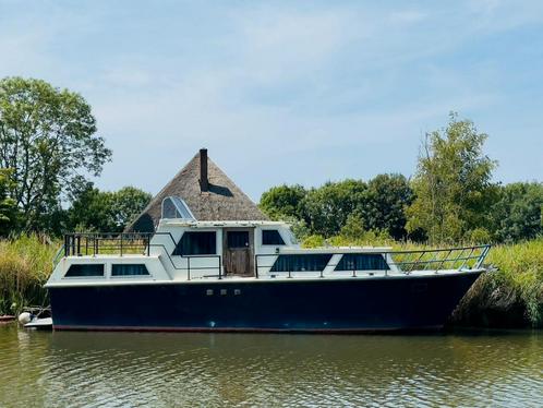 Neptunus kruiser opknapper te koop, Watersport en Boten, Motorboten en Motorjachten, Gebruikt, Polyester, 9 tot 12 meter, Diesel