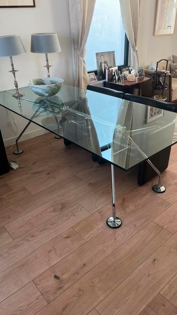 Tecno vergadertafel 240m, Huis en Inrichting, Tafels | Salontafels, Zo goed als nieuw, 75 cm of meer, 100 tot 150 cm, 200 cm of meer