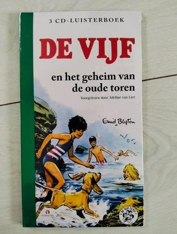 3cd Luisterboek de vijf Nieuw in gesloten verp beschikbaar voor biedingen