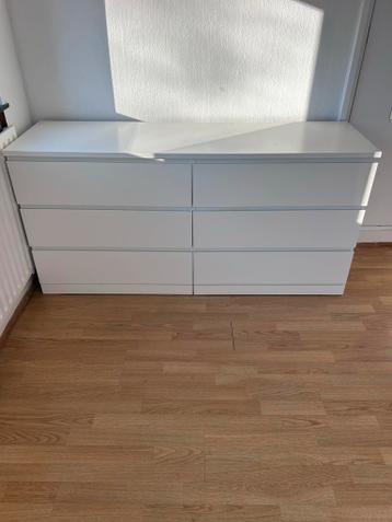 IKEA Malm ladekast - wit - afbeelding 1