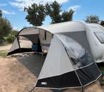 Nette Hobby 440 SF met oa Unico voortent en mover!, Hobby, Treinzit, Dwarsbed, Particulier