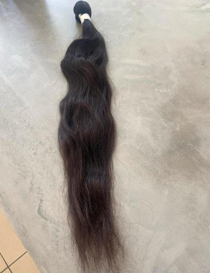 Braziliaanse Echt Haar Bundel - 55cm, Sieraden, Tassen en Uiterlijk, Uiterlijk | Haarverzorging, Nieuw, Pruik of Haarverlenging