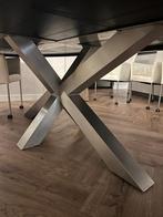 Tafelpoot matrix RVS, Ophalen, 100 tot 150 cm, 50 tot 100 cm, Zo goed als nieuw