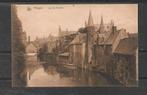 Belgie Kaart 7565 ) uit Bruges Qual du Rosaire blanco, Ophalen, 1920 tot 1940, Ongelopen, Vlaams-Brabant