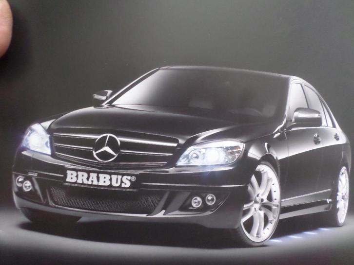 Mercedes Brabus C Klasse 2007 Brochure, Boeken, Auto's | Folders en Tijdschriften, Zo goed als nieuw, Mercedes, Ophalen of Verzenden