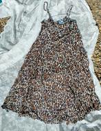 Lange wijde jurk Longdress Panter Strandjurk Vakantie Mt M, Bruin, Maat 42/44 (L), Ophalen of Verzenden, Zo goed als nieuw