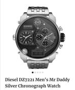 Diesel DZ 7221 Mr Daddy, Sieraden, Tassen en Uiterlijk, Horloges | Heren, Overige merken, Overige materialen, Ophalen of Verzenden