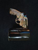 Stoere Mok met Pistool Handvat - Zwart, Ophalen, Keramiek, Zo goed als nieuw, Overige stijlen